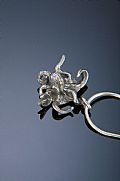 Baby octopus pendant - Nature Art by Rick Geib